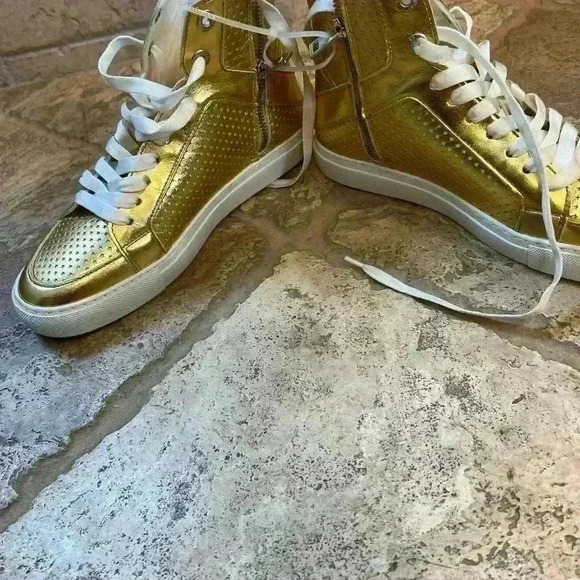 Zadig & Voltaire Women's High Flash Vintage High Top Sneakers size 40 - Picture 7 of 9